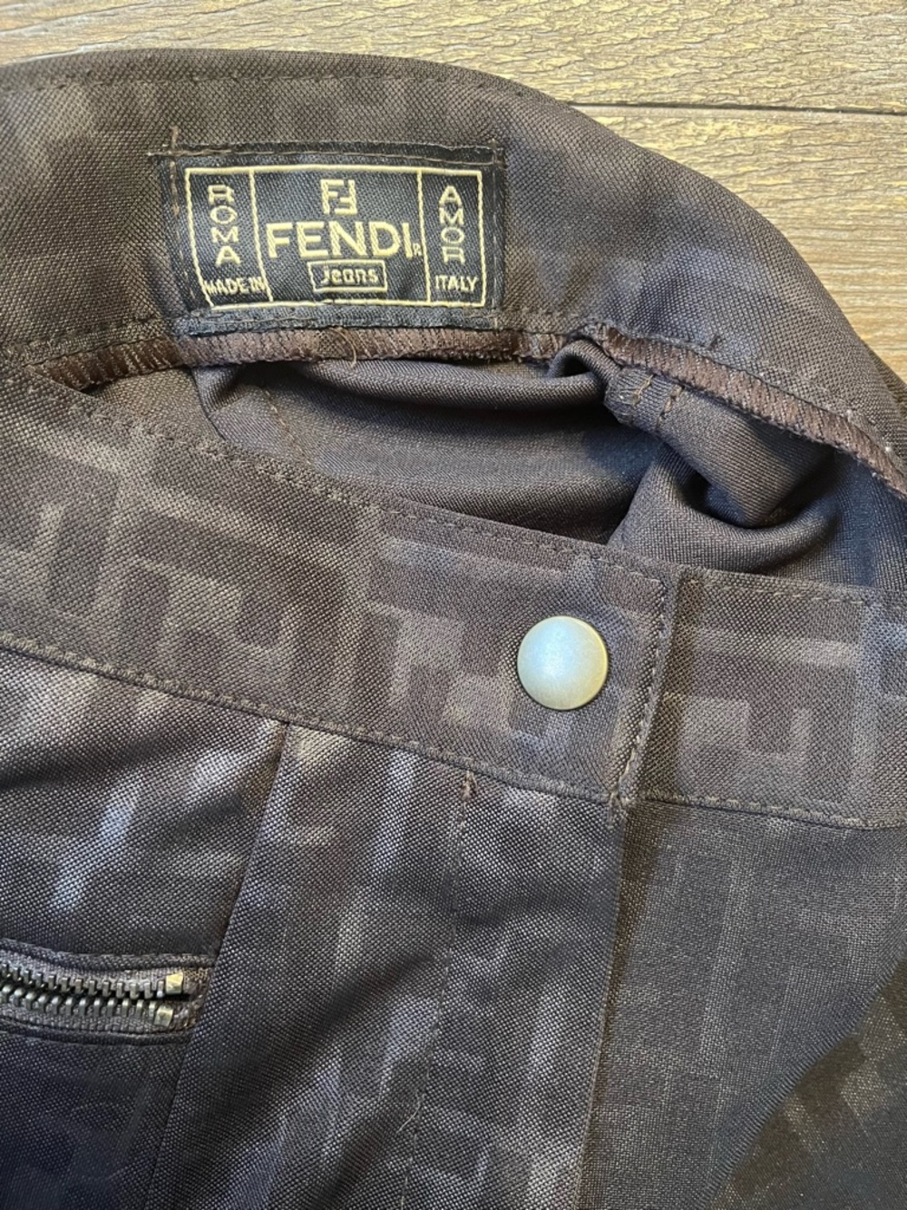 Vintage Fendi Monogram Highwasited Pants - Picture 2 of 9